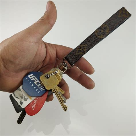 lv keychain handmade